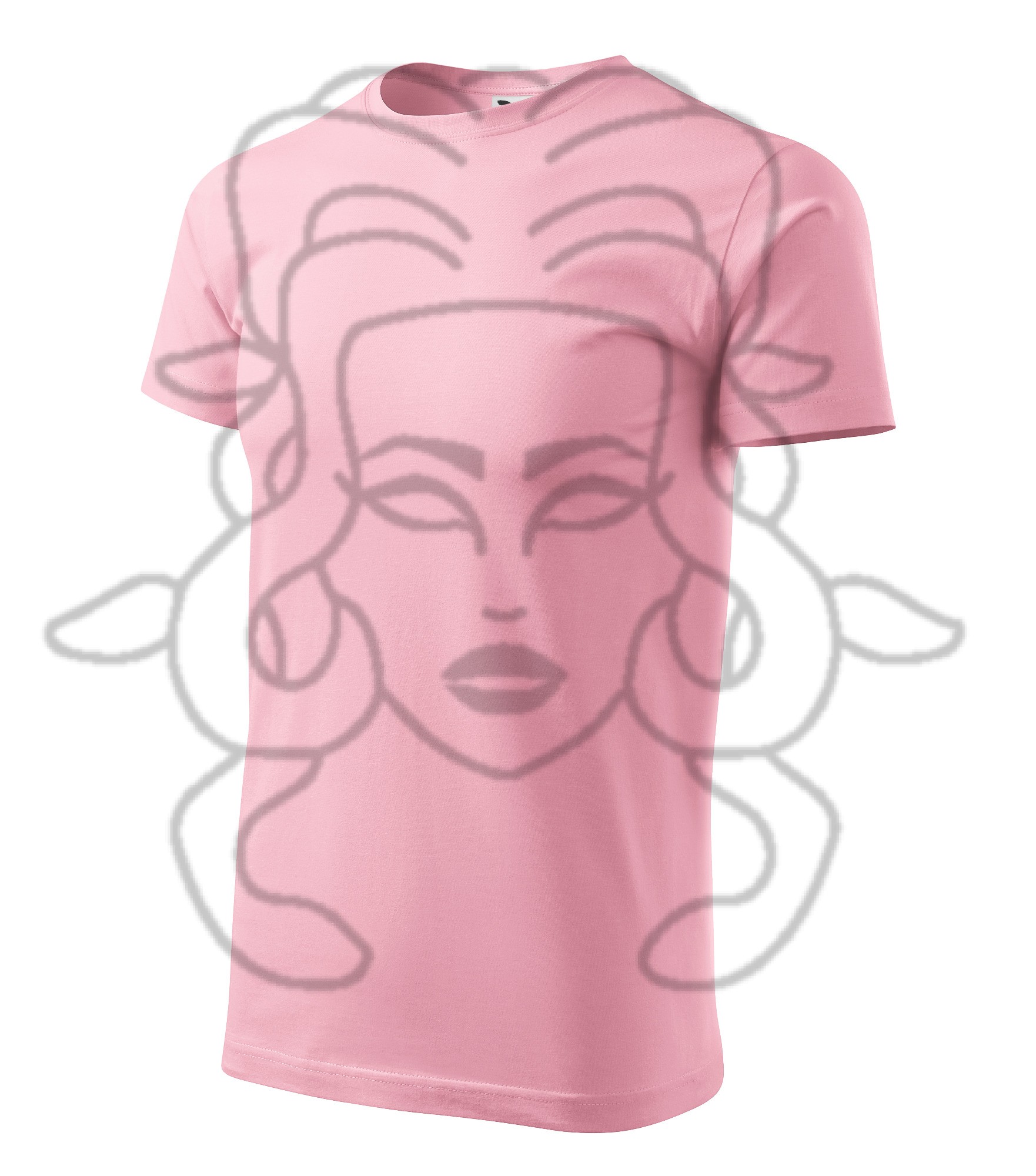 Basic tričko - růžová (30) - XS