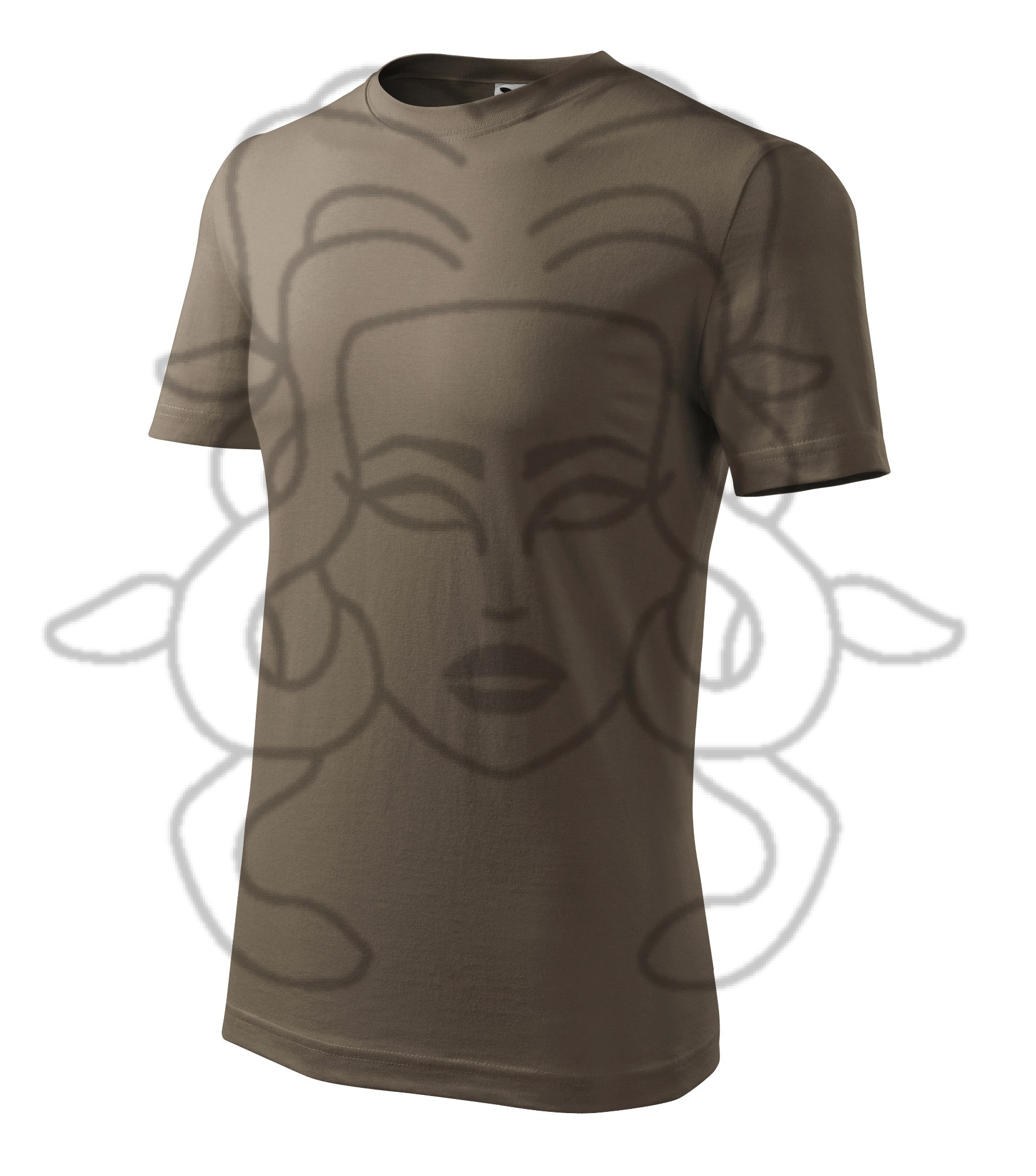 Classic New tričko - army (29) - S